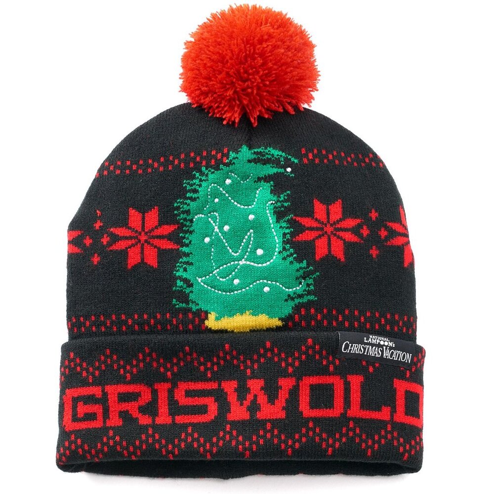 New! National Lampoon's Christmas Vacation Movie Knit Beanie Hat